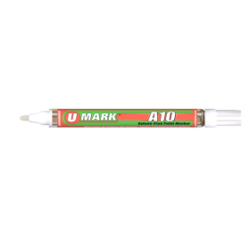 WHITE A10 MED TIP PAINT MARKER