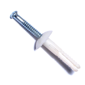 1/4X2 NYLON DRIVE RIVET MUSHROOM HEAD