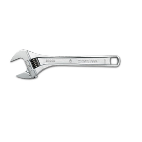6IN ADJUSTABLE CHROME WRENCH