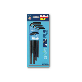 9 PIECE METRIC L KEY SET LONG ARM