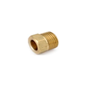 3/8 BRASS INVERTED FLARE TUBE NUT