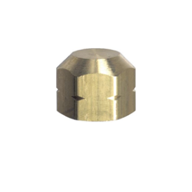 3/4 BRASS HEX PIPE CAP