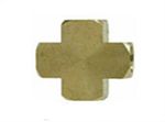 3/8 BRASS PIPE CROSS