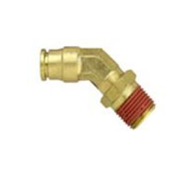 1/4 OD X 1/8 MPT SWIVEL 45 DEGREE MALE E