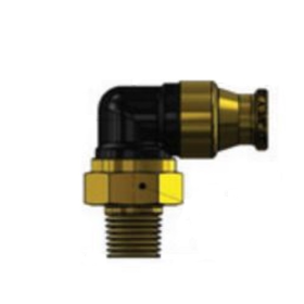 1/2 X 1/2 MALE 90 ELBOW SWIVEL QC-A/B