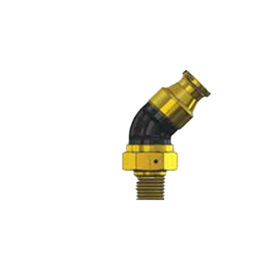 1/2 OD X 1/2 MPT SWIVEL 45 DEGREE MALE E