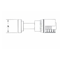 1-1/4H X 1-1/4 CAT TYPE EXTRA HVY STR.