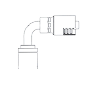 1-1/4H X 1-1/4 CD 61 FLG 45 DEG