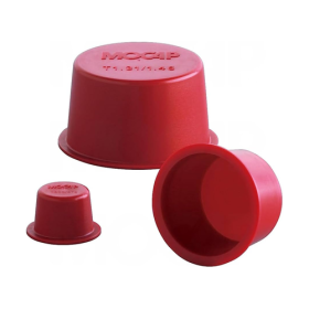 1-1/2" RED TAPERED PLUG CAP