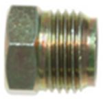 3/16 BRASS INVERTED FLARE PLUG