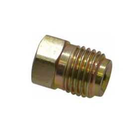1/4 BRASS INVERTED FLARE PLUG