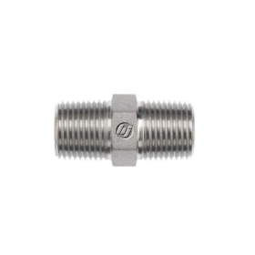 1/8 STEEL PIPE HEX NIPPLE