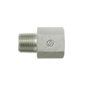 3/8 FEMALE X 1/4 MALE STEEL PIPE ADAPTER