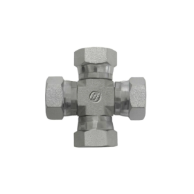 3/4 INCH STEEL PIPE CROSS