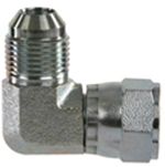 3/16 MALE X 3/16 FEMALE JIC SWIVEL 90 DE