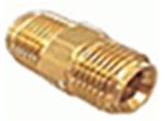 3/4M JIC X 3/4M INV FL BRASS