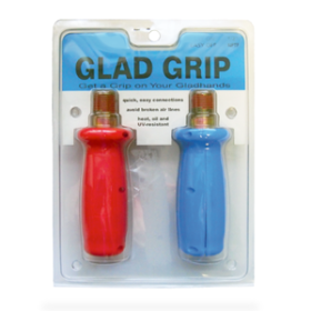 RED AND BLUE GRIP SET FOR GLAD HANDS