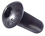 10-24X1 FT USS BUTTON SOCKET CAP BLK