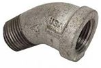 1/8 INCH 45 DEGREE STREET ELBOW Galvaniz