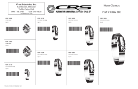 HOSE CLAMP ASSORTMENT #4 - #36