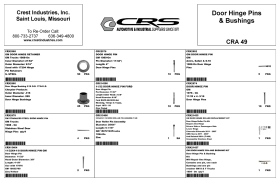DOOR HINGE PINS