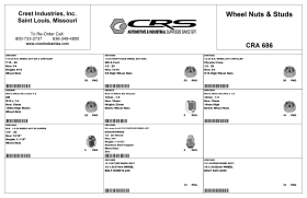 WHEEL NUTS AND STUDS