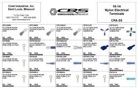 16-14 GA NYLON TERMINAL