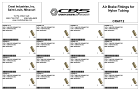 AIR BRAKE FITTINGS ASSORTMENT