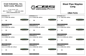 STEEL PIPE NIPPLES LONG