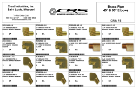 BRASS PIPE 45 & 90 DEG ELBOWS