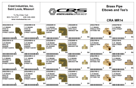 EMPTY BRASS PIPE ELBOWS & TEES
