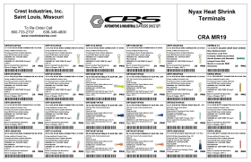 NYAX HEAT SHRINK TERMINALS ASSORTMENT