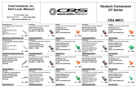 DEUTSCH DT SERIES CONNECTORS
