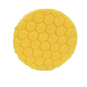 YELLOW FOAM COMPOUND PAD HONEYCOMB CUT