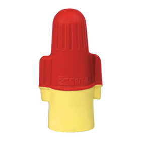 3M 8-22 AWG WINGED WIRE NUT RED YELLOW