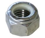 6-32 USS SS NYLON LOCKNUT 18-8