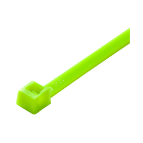 11" FLOURESCENT GREEN 50 LB CABLE TIE