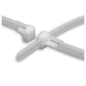 12IN  RELEASABLE CABLE TIE 50LB 3K