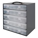 RACK FOR 5 LARGE PLASTIC BOXES