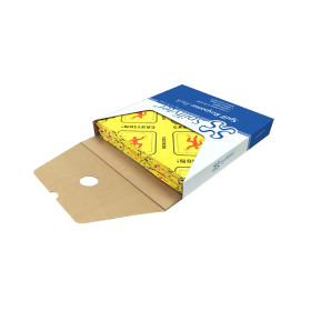 CAUTION YELLOW SORBENT PAD 25/BOX