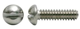 6-32X1/8 SLOT ROUND MACH SCREW 18-8