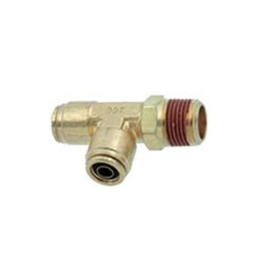 1/8T X 1/8P PUSH CONN MALE RUN TEE SWIVL