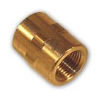 3/8 INCH BRASS COUPLING