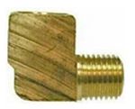 1/8 BRASS PIPE 90 DEGREE STREET ELBOW