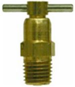 1/8P BRASS DRAIN  COCK INT SEAT