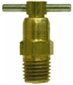 1/4P BRASS DRAIN COCK INT SEAT