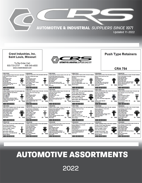Complete 2022 Automotive CRA Catalog