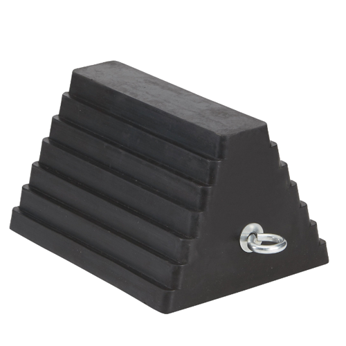 BluBird Pyramid Wheel Chock with Eye Bolt