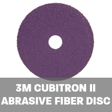 3M cubitron ii abrasive fiber disc