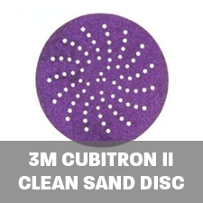 3M Cubitron II Clean Sanding Hookit Discs